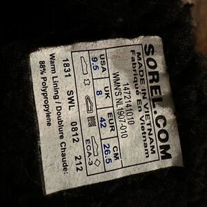 Sorel Winter boots - in good condition.